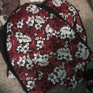 Red Hawiiaan Seat Covers